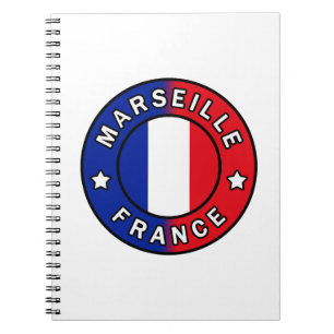 Marseille France Notebook