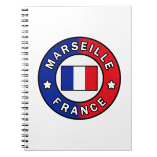Marseille France Notebook