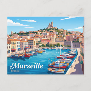 Marseille France Postcard