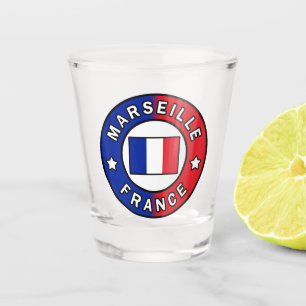 Marseille France Shot Glass