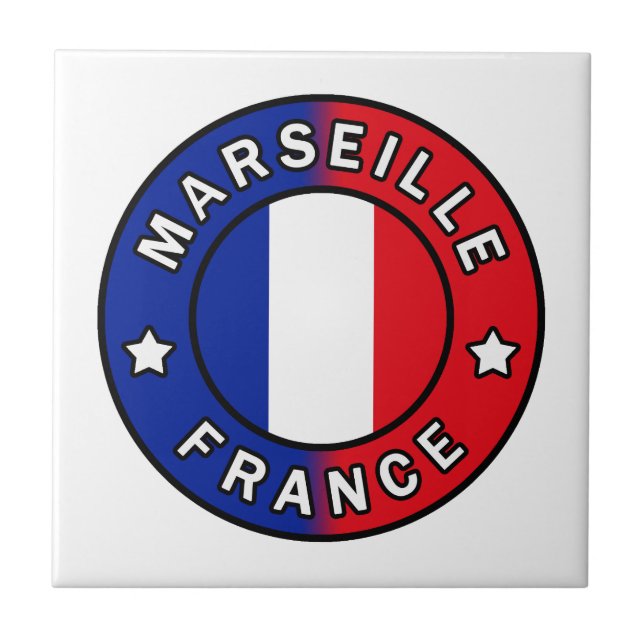 Marseille France Tile (Front)