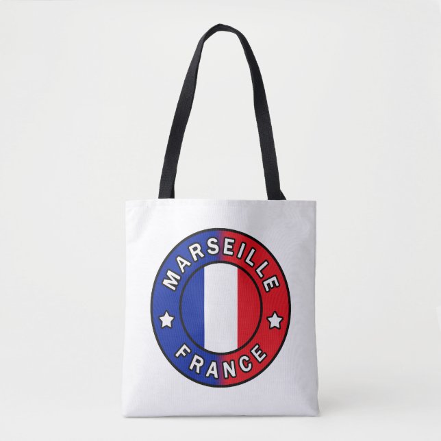 Marseille France Tote Bag (Front)