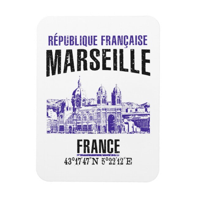 Marseille Magnet (Vertical)