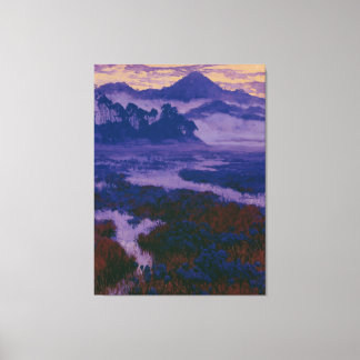 Marsh at the Edge of Morning Canvas Print