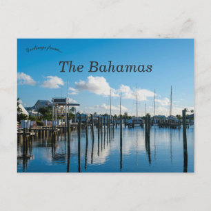Marsh Harbour in Abaco The Bahamas Postcard