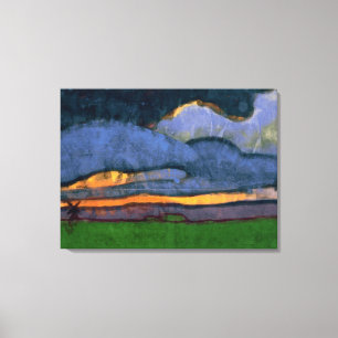 Marsh Landscape with a Mill   Emil Nolde   Canvas Print