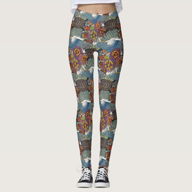 marsh NC blue slate leggings (Front)