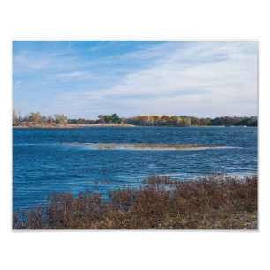 marsh point at necedah refuge photo print