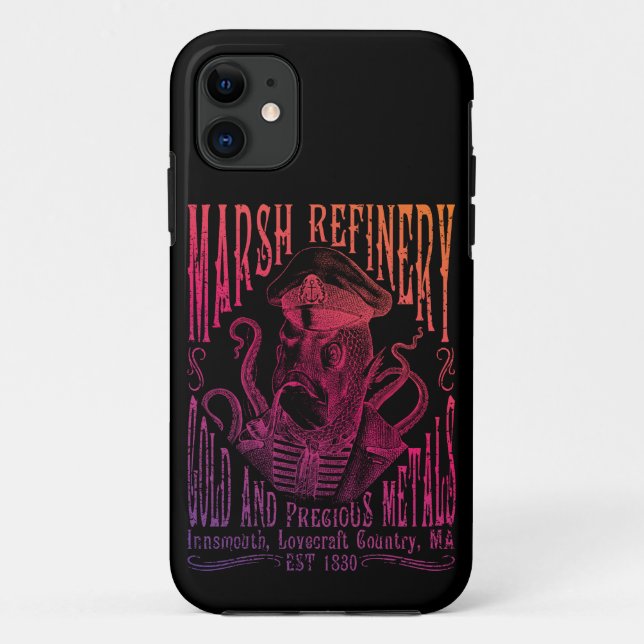 Marsh Refining Company Innsmouth Lovecraft Case-Mate iPhone Case (Back)