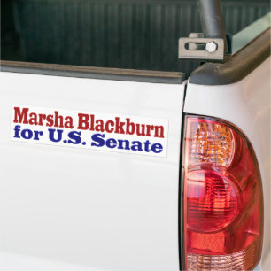Marsha Blackburn for U. S. Senate Bumper Sticker