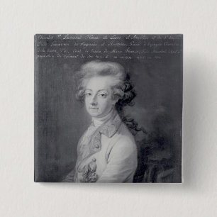 Marshal Charles-Joseph  Prince de Ligne 15 Cm Square Badge