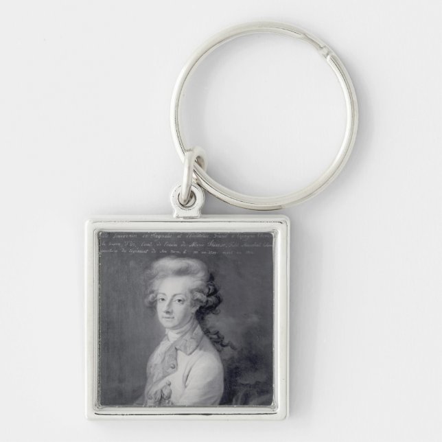 Marshal Charles-Joseph  Prince de Ligne Key Ring (Front)
