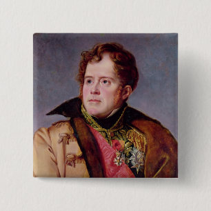 Marshal Michel Ney  Duke of Elchingen, c.1804 15 Cm Square Badge
