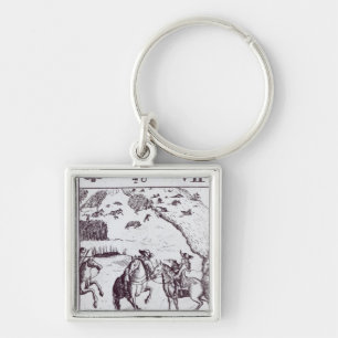 Marshal Tallard taken Prisoner Key Ring