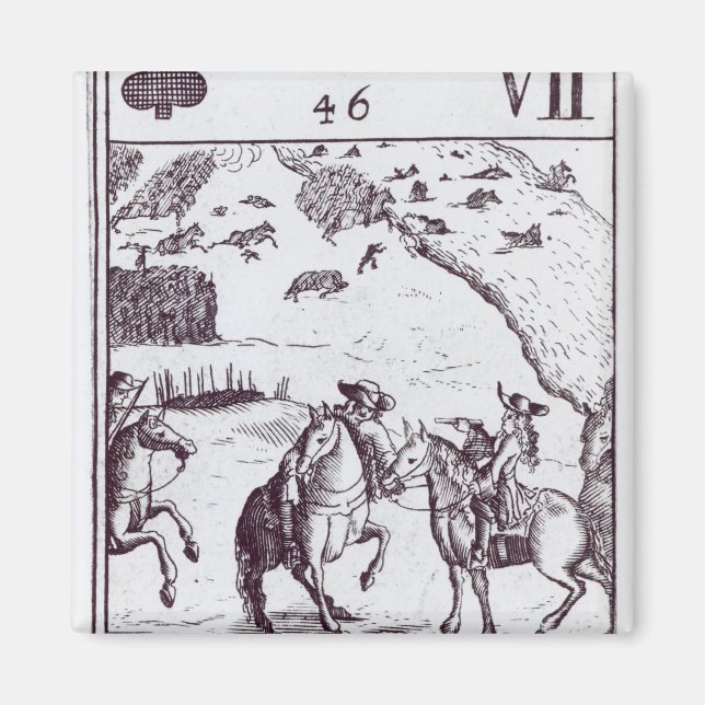 Marshal Tallard taken Prisoner Magnet (Front)