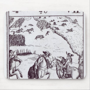 Marshal Tallard taken Prisoner Mouse Mat