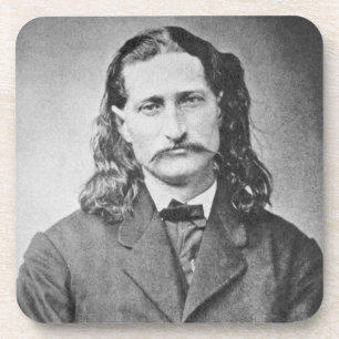 Marshal Wild Bill Hickok Old West Gunfighter Coaster