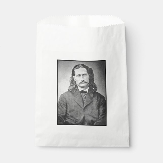Marshal Wild Bill Hickok Old West Gunfighter Favour Bags (Front)