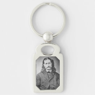 Marshal Wild Bill Hickok Old West Gunfighter Key Ring