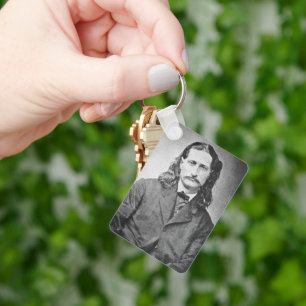 Marshal Wild Bill Hickok Old West Gunfighter Key Ring