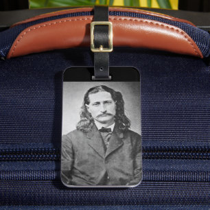 Marshal Wild Bill Hickok Old West Gunfighter Luggage Tag