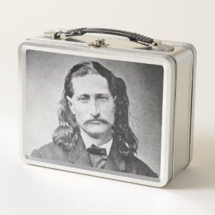 Marshal Wild Bill Hickok Old West Gunfighter Metal Lunch Box