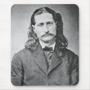 Marshal Wild Bill Hickok Old West Gunfighter Mouse Mat