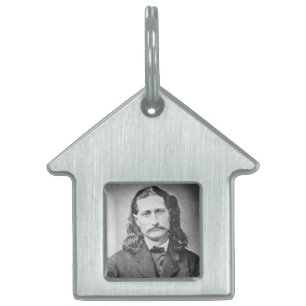 Marshal Wild Bill Hickok Old West Gunfighter Pet ID Tag