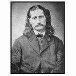 Marshal Wild Bill Hickok Old West Gunfighter Photo Sculpture Magnet<br><div class="desc">James Butler Hickok, better known as Wild Bill, was a legendary figure of the American Wild West. Born in Illinois in 1837, he grew up in a time of rapid westward expansion, and his life became a reflection of that era's spirit of adventure and lawlessness. - Hickok's life was a...</div>
