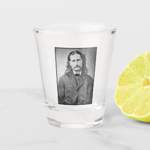 Marshal Wild Bill Hickok Old West Gunfighter Shot Glass