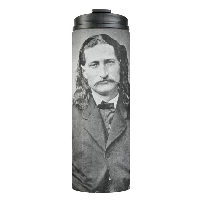 Marshal Wild Bill Hickok Old West Gunfighter Thermal Tumbler (Front)