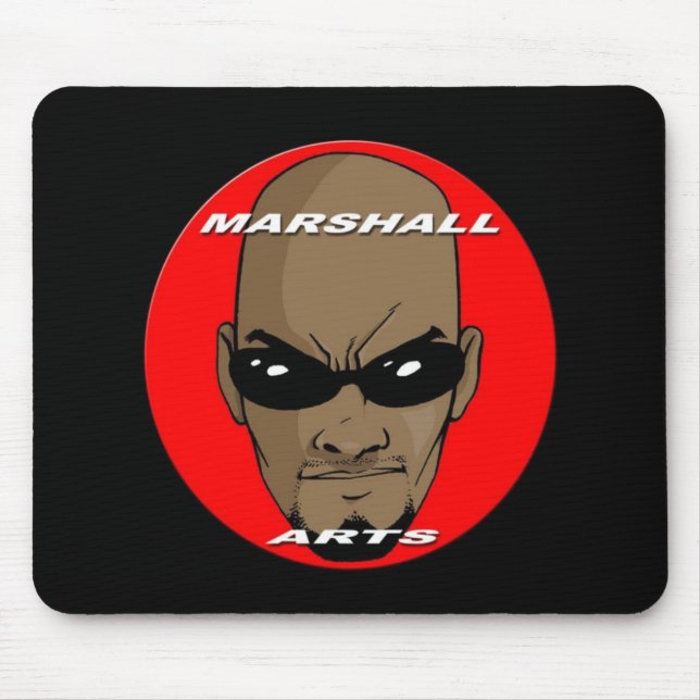 Marshall Arts Logo Mousepad (Front)