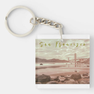 Marshall Beach  Key Ring
