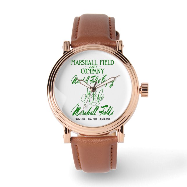 Marshall Field's 4 Logos Watch (Front)