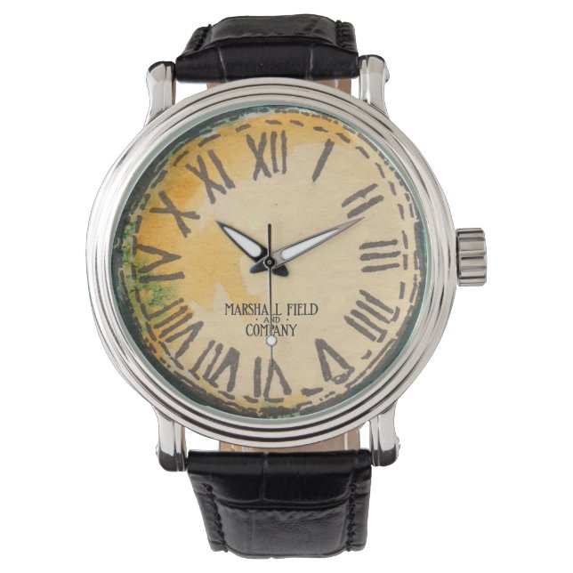 Marshall Field's Watercolor eWatch Watch (Front)