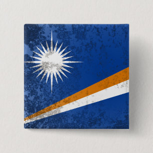 Marshall Islands 15 Cm Square Badge