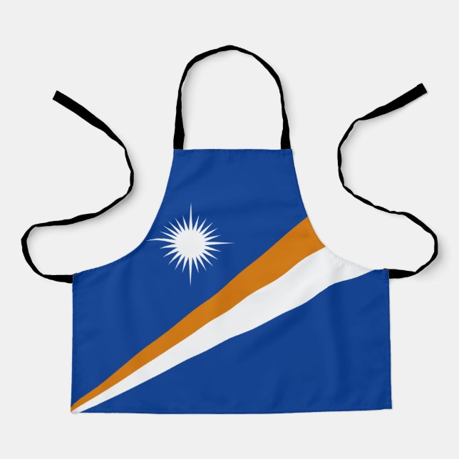 Marshall Islands Flag Apron (Front)