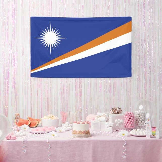 Marshall Islands flag Banner (Party)