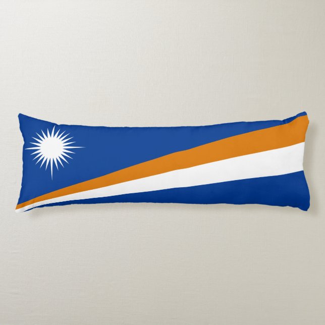 Marshall Islands Flag Body Cushion (Front)