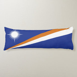 Marshall Islands flag Body Cushion