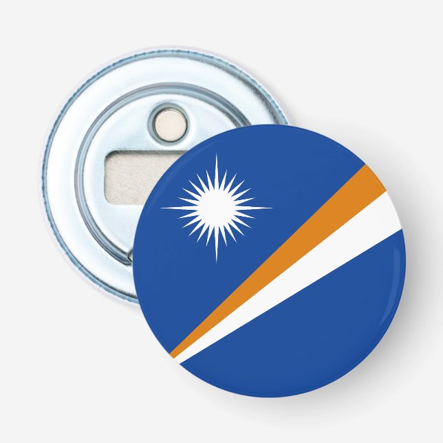 Marshall Islands Flag Bottle Opener (Front)