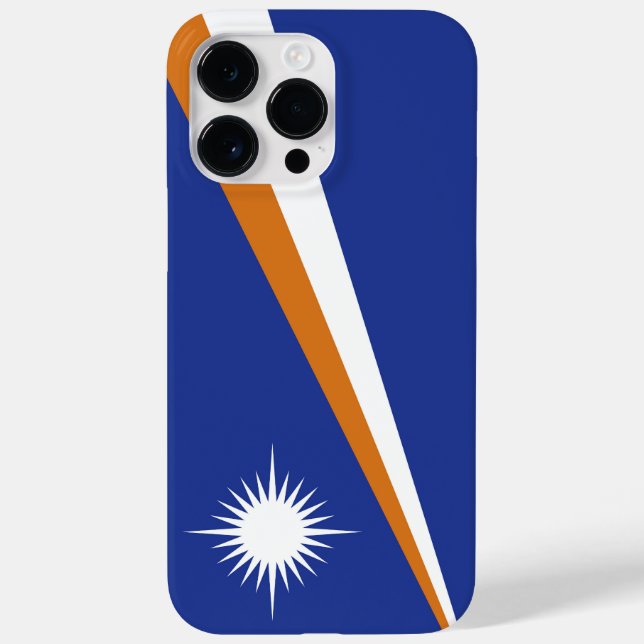 Marshall Islands flag Case-Mate iPhone Case (Back)