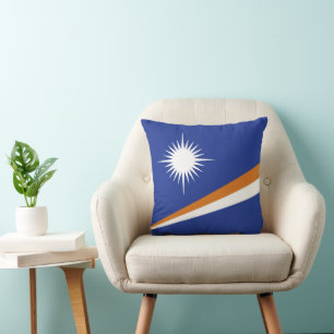 Marshall Islands flag Cushion