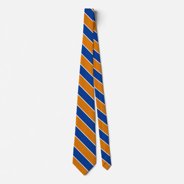 Marshall Islands Flag Elegant Patriotic Tie (Front)