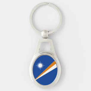Marshall Islands Flag Key Ring