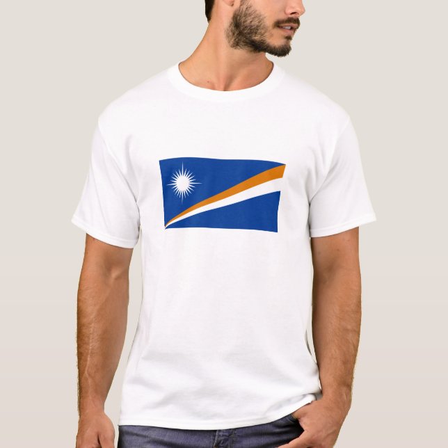 Marshall Islands Flag T-Shirt (Front)