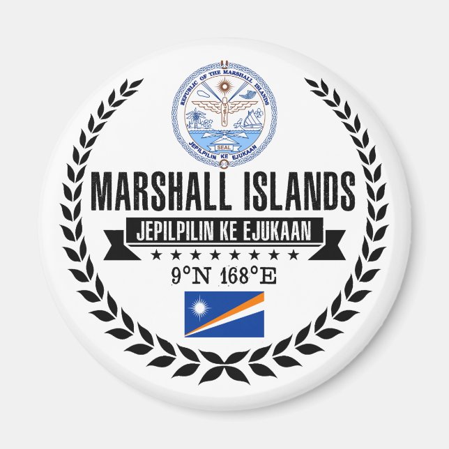 Marshall Islands Magnet (Front)