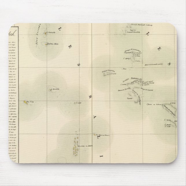 Marshall Islands Oceania no 10 Mouse Mat (Front)