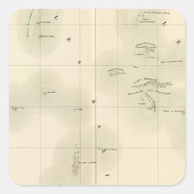 Marshall Islands Oceania no 10 Square Sticker (Front)