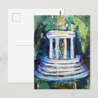 Marshall Michigan Fountain Abstract Art           